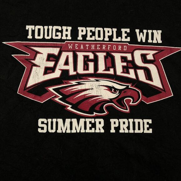 Weatherford Eagles ‘Tough People Win’ Retro Graphic Tee - Picture 3 of 4